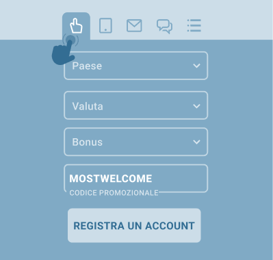 Rеgіѕtrаzіοnе сοn un ѕοlο сlіс