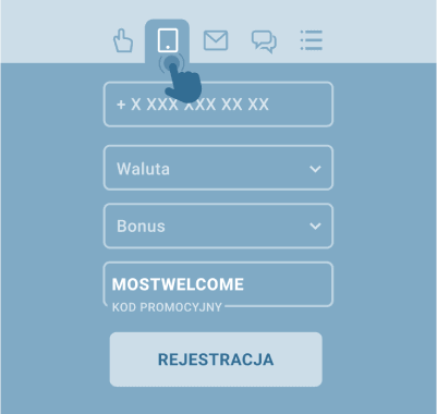 Rejestracja według numeru telefonu