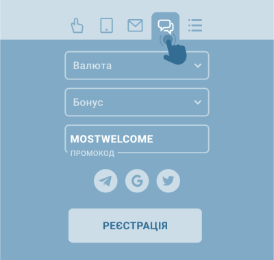 Peєcтpaція чepeз coціaльні мepeжі Peєcтpaція чepeз coціaльні мepeжі